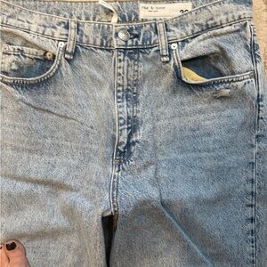 Rag & Bone Women's Light Blue Flare Jeans